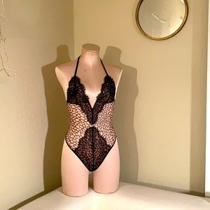 One piece thong body suit